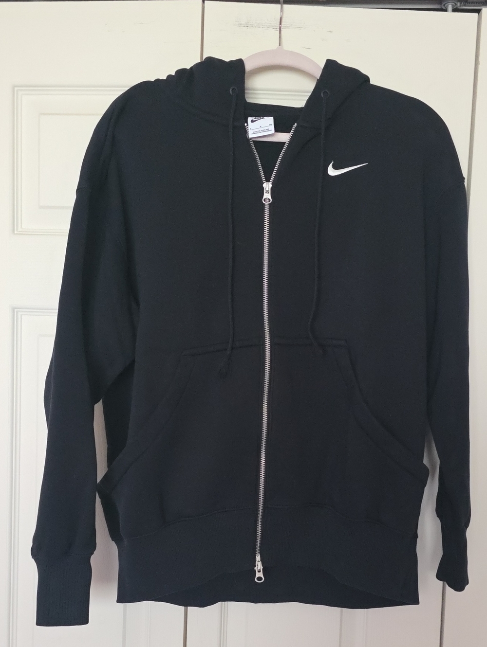 Nike Phoenix Black Zip-Up Hoodie